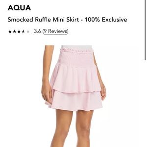 NWOT Bloomingdales AQUA skirt